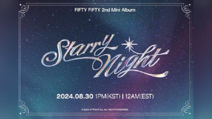 Jelang Comeback, FIFTY FIFTY Rilis Teaser Lagu Pra-Rilis Starry Night