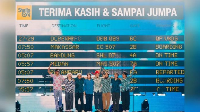 Sheila On 7 Bawakan Lebih dari 20 Lagu Hitsnya dalam Konser Tunggu Aku di Makassar