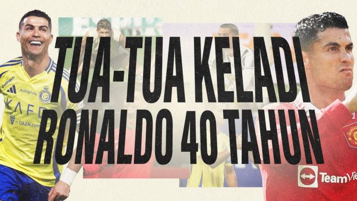INFOGRAFIS: Tua-tua Keladi Ronaldo 40 Tahun