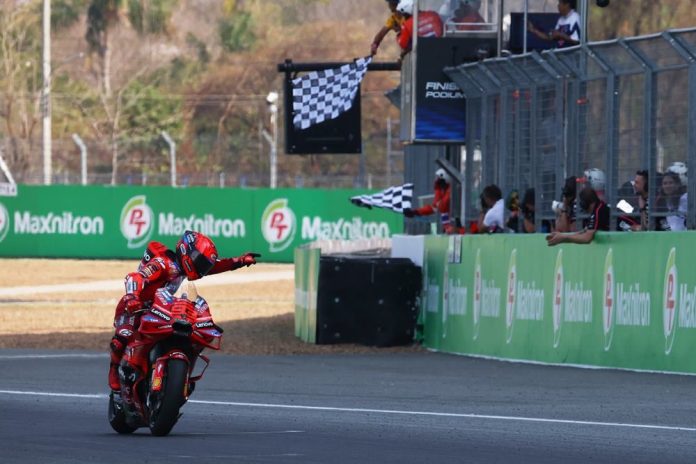Live Hasil MotoGP Thailand 2025, 2 Maret, Sempurna! Marc Marquez Juara Lagi