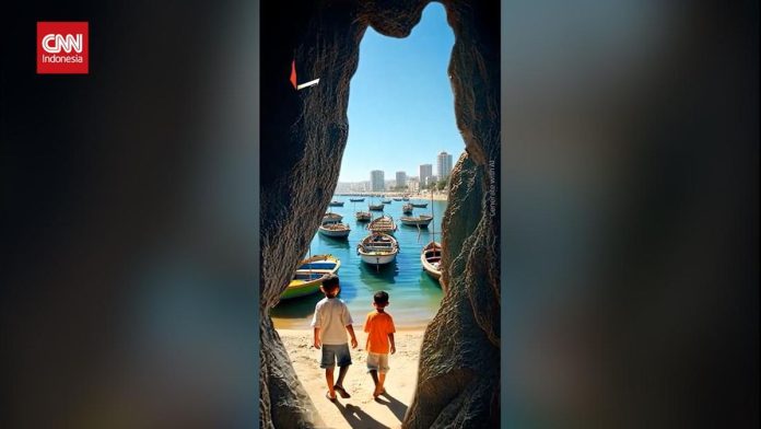 VIDEO: Warga Gaza Rilis Video AI Sebagai Balasan ke Trump