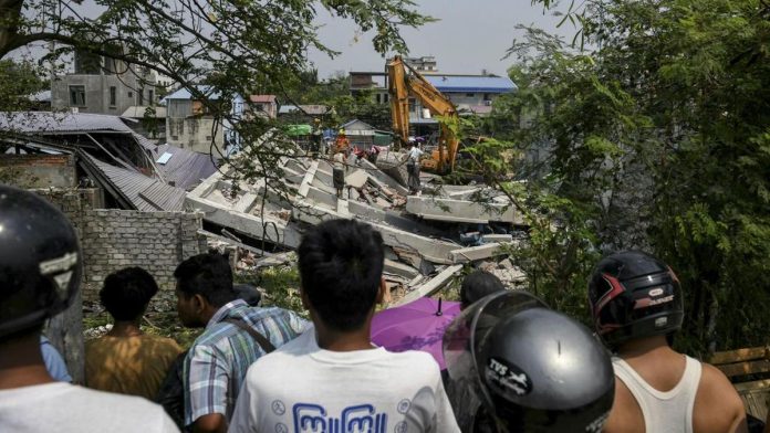 AS Kirim Tim Bantuan Tangani Gempa Dahsyat Myanmar