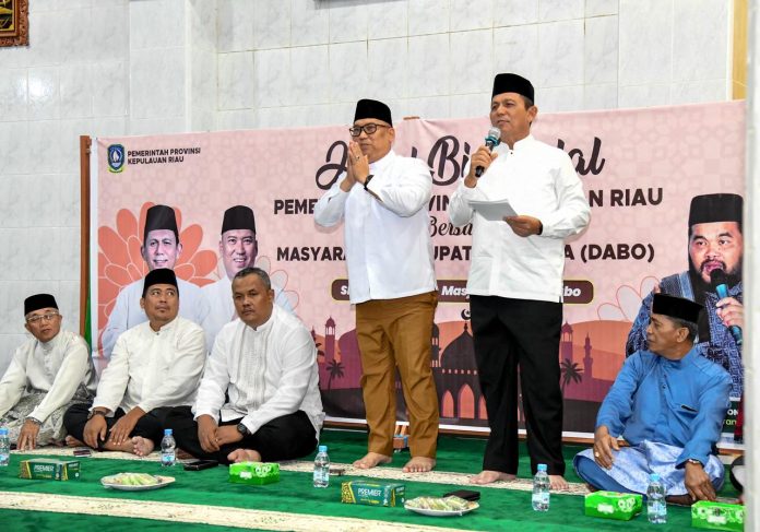 Antusiasme Warga Dabo Singkep di Halal Bihalal Bersama Gubernur dan Wagub Kepri - Mimbarkepri.co