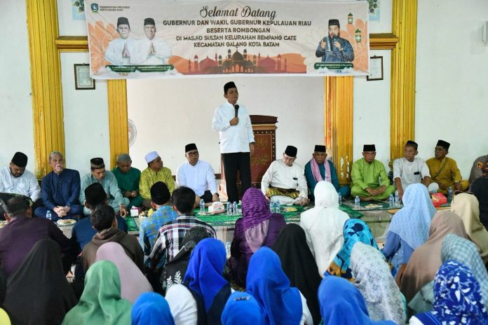 Usai Lingga, Gubernur dan Wagub Kepri Silaturahmi Idulfitri di Rempang Batam - Mimbarkepri.co