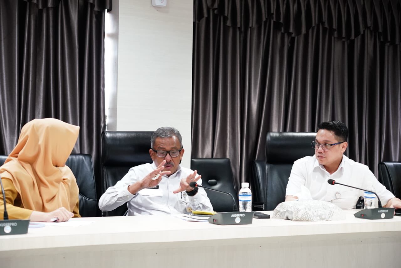 Sekda Jefridin Ikuti Sosialisasi Pengawasan Penyelenggaraan Perizinan Secara Virtual bersama Itjen Kemendagri