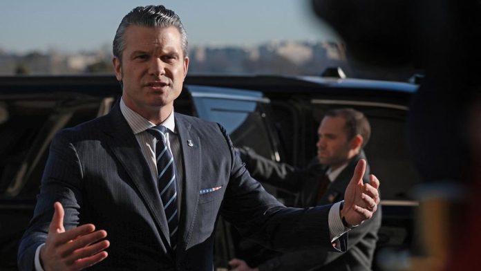 Menhan Hegseth Beri Alasan Lain Bantah Media soal AS Serang Iran