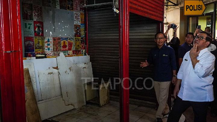 Pramono Anung Menggratiskan Sewa Kios Blok M Hub Dua Bulan Pramono Anung Menggratiskan Sewa Kios Blok M Hub Dua Bulan