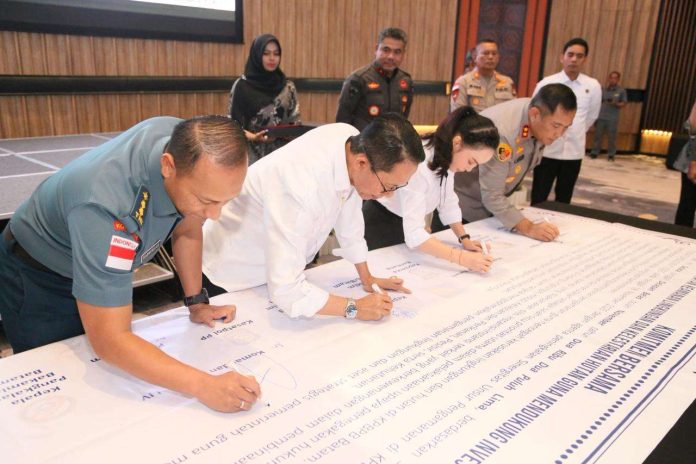 BP Batam Kuatkan Komitmen Bersama 21 FKPD Unsur Pengamanan, Jaga Alam dan Investasi di KPBPB Batam - BP Batam