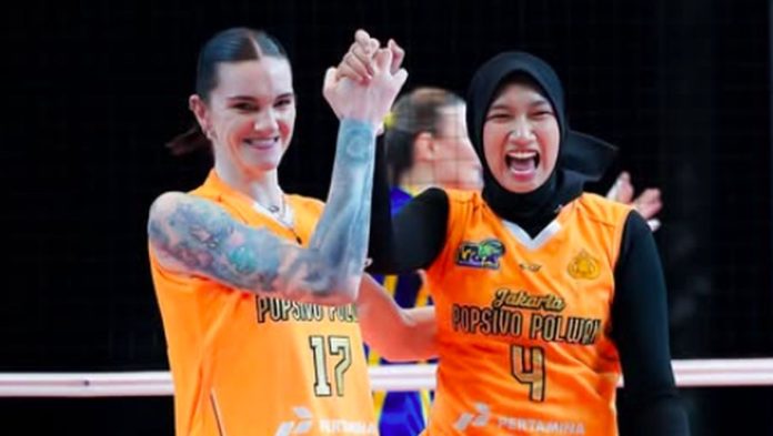 Hasil Proliga: Pegang Kendali, Popsivo Polwan Bantai Electric PLN 3-0