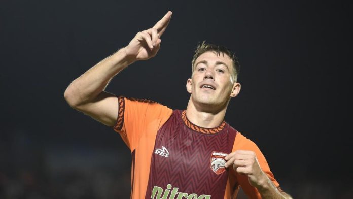 Hasil Super League: Peralta Cetak Gol Indah, Borneo Hajar Persita 2-0