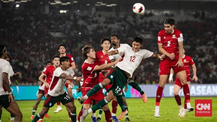 Timnas Indonesia vs Thailand Imbang 1-1 di Menit ke-87